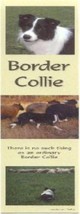 Bookmark BORDER COLLIE Laminated Paper set of 2...Reduced Price - £3.98 GBP