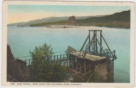 Fish Wheel Columbia River Highway Postcard Vintage Unused - £2.39 GBP