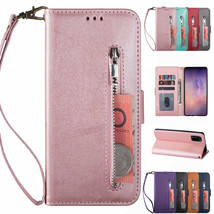 F Samsung Note 20 S20 Ultra 10 S10 S9 S8 Leather Magnetic Flip Wallet Case Cover - £50.83 GBP