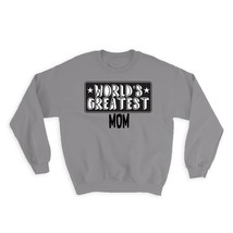 World Greatest MOM : Gift Sweatshirt Family Christmas Birthday Mother - £23.13 GBP