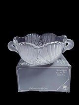 Vintage Mikasa Original WALTHER-GLAS Crystal SWAN Bowl West Germany Original Box - £18.64 GBP