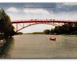 High Bridge Lincoln Park Chicago Illinois IL UNP DB Postcard P18 - £3.17 GBP