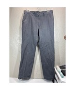 Lands&#39; End Men&#39;s Traditional Fit Cotton Flannel Lined Chino Pants gray s... - $558.84 MXN