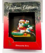Santa's Best Christmas Charmers Vintage Dog Sledding with Mouse Ornament - $220.33 MXN Santa's Best Christmas Charmers Vintage Dog Sledding with Mouse Ornament - $220.33 MXN