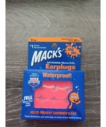 Mack&#39;s Kids Size Ear Plugs - Waterproof  6 Pair. Soft Moldable Silicone ... - $238.68 MXN