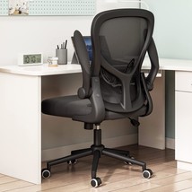 Black Hbada Ergonomic Office Chair Work Desk Chair Computer Breathable, Up Arms. - £158.52 GBP