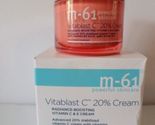 m-61 vitablast C 20% Cream Radiance Boosting Vitamin C &amp; E cream 1.7oz - £32.69 GBP