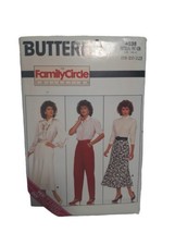 Vtg 1986 Butterick Skirt &amp; Pant Sewing Pattern, women 10 20 22,  4038 - £7.57 GBP