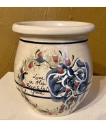 Vintage Pottery Planter/Pot Hand Turned by Yesteryears Marshall, Texas - £5.29 GBP