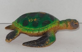 Safari Ltd Pretend Play 3&quot; Sea Turtle PVC figure Ocean Animal Hard Plastic - £11.33 GBP