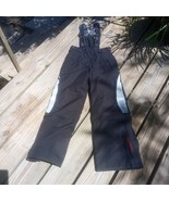 MAIER Sports Ski Pants KIDS Black Gray Suspenders Snow Board Euro 140 / ... - $53.30