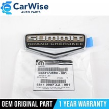 14-15 Jeep Grand Cherokee Summit Emblem Decal Replacement NEW GENUINE 68... - $54.95