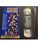 Queen Freddie Mercury 1992 Tribute Concert  VHS Tape - George Michael Me... - £12.79 GBP