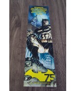 Dc Comics BATMAN 75th Anniversary BOOKMARK NY CON EXCLUSIVE - $12.38