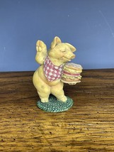 Ganz Pigsville Figurine Snack Time Figurine 1993 - $14.96