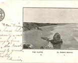 Vtg Cartolina 1907 Pmc Il Cliffs El Pizmo Spiaggia - Pismo Spiaggia Ca - Co - $20.48