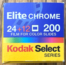Kodak Elite Chrome 200 Color Slide Film 135 35 mm ISO 36 Exposures - £23.94 GBP