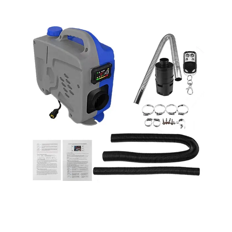  Heater 5KW 10L Tank  Air Heater 12V  Muffler   Par Heater with LCD Thermostat M - £717.14 GBP