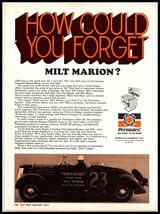 1973 HOT ROD Magazine Print Ad - Permatex, Milt Marion 1936 Daytona Race... - $9.49