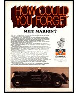 1973 HOT ROD Magazine Print Ad - Permatex, Milt Marion 1936 Daytona Race... - $9.49