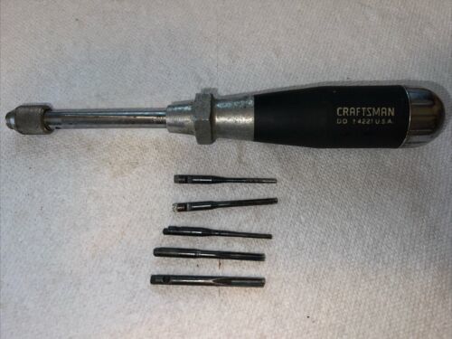 Vintage Craftsman Dd 9 4221 Push Drill With and 24 similar items