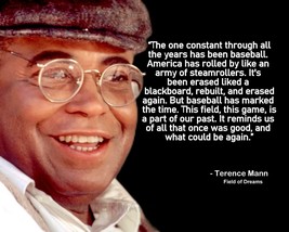 JAMES EARL JONES AS TERENCE MANN &quot; FIELD OF DREAMS &quot; QUOTE PHOTO PRINT A... - $6.47+