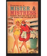 Mister &amp; Mistress #F-914 1963-1st printing-Bill Wenzel cover-Joke book i... - £50.48 GBP