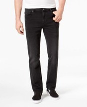 DKNY Men&#39;s St. Marks Stretch Slim-Fit Straight-Leg Jeans Black 30W X 32L - £25.13 GBP