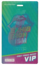 THE ROLLING STONES Exhibitionism 2017 Lenticular 3D Fast Track VIP Pass - $29.69