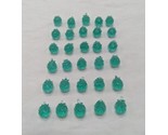 Lot Of (30) Squishy Blue Pineapple Miniature Board Game Pieces - £18.94 GBP
