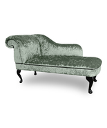 Ashford Handmade Shimmer Apple Green Chaise Lounge Bedroom Accent  - £231.72 GBP