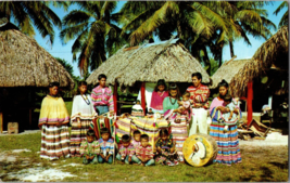 Vtg Postcard, Florida (Seminole) Indians, Musa Isle, Miami, Florida - £5.04 GBP