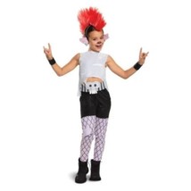 New Trolls World Tour Barb Halloween Costume Disguise Child Size Medium 7-8 - £14.33 GBP