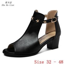 Peep Toe Women High Heel Sandals Shoes Woman High Heels Gladiator Sandals Pumps  - £57.78 GBP