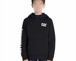 CAT (Caterpillar) Youth Logo Hoodie Medium 10/12 Pullover Kangaroo Pocke... - £19.97 GBP