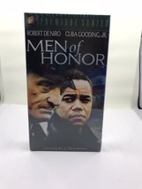 Men of Honor (VHS, 2001, Premiere Series) Robert De Niro Cuba Gooding New Sealed - £3.12 GBP