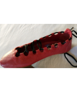 DEEP RED LEATHER Ghillie Dance Shoes-EU 38 US 7.5/8 BETA Butterfly Power... - $65.61 CAD