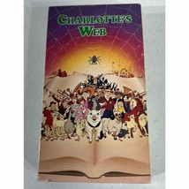 Charlottes Web VHS Animated Cartoon Movie Video 1973 EB White - £3.49 GBP