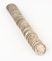 1916 5 ¢ Buffalo Nickel Rouleau, G À VF État, Complet Dates, No Majeur P... - $241.30