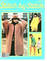 Stitch by Stitch Magazine Issue 22 1982 Guide to Sewing, Knitting and Crochet - £4.71 GBP
