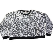 Juicy Couture Cheetah Leopard Print Sweatshirt Women&#39;s Size XL - £22.04 GBP