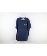 Vtg Mens XL Faded Spell Out New York City Police Aviation T-Shirt Blue C... - $817.69 MXN