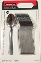 Tramontina Pro Line Commercial Grade Stainless Steel Oval Soup Spoon, Wi... - $22.53