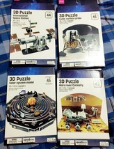 4x 3D SPACE PUZZLES FROM JAPAN - $184.69 MXN