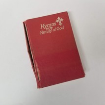 Hymns For the Family of God 1976 Hymnal Church Song Book Vintage Red Hardback - £4.63 GBP