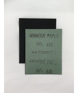 Four Standard, 3”x4” inch 400 grit Abrasive Waterproof paper - £3.16 GBP