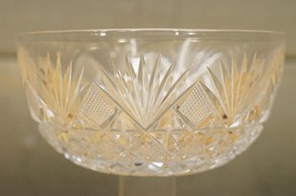 Vintage American Brilliant Cut Crystal Glass 5&quot; Finger Bowl Fan &amp; Star P... - $455.40 MXN