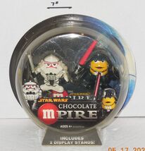Star Wars Chocolate Mpire - Darth Vader &amp; Clone Trooper M&amp;M 2005 Hasbro - $24.70