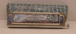 Hohner Super Chromonica Chromatic Harmonica Model 270 /  C Germany Original Case - £34.51 GBP