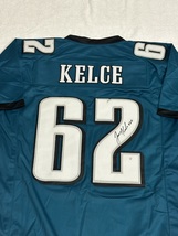 Jason Kelce Signed Philadelphia Eagles Football Jersey COA - £186.22 GBP